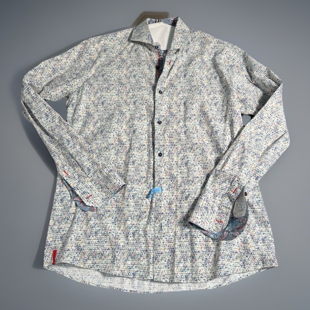 SLOANE Paint  Tailored Fit Modern  Galaxy Men's L Beautiful